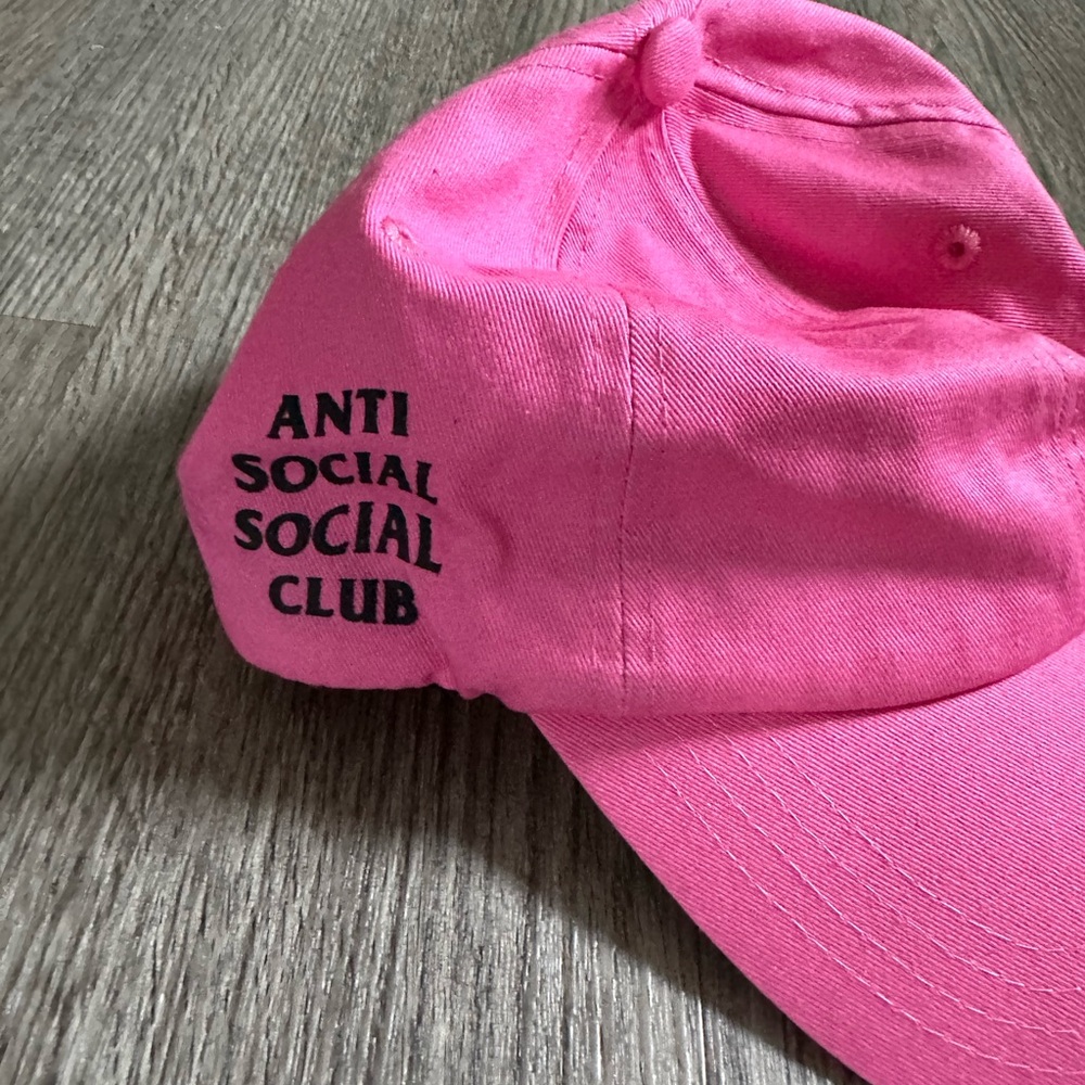 Anti Social Social Club Pink Cap